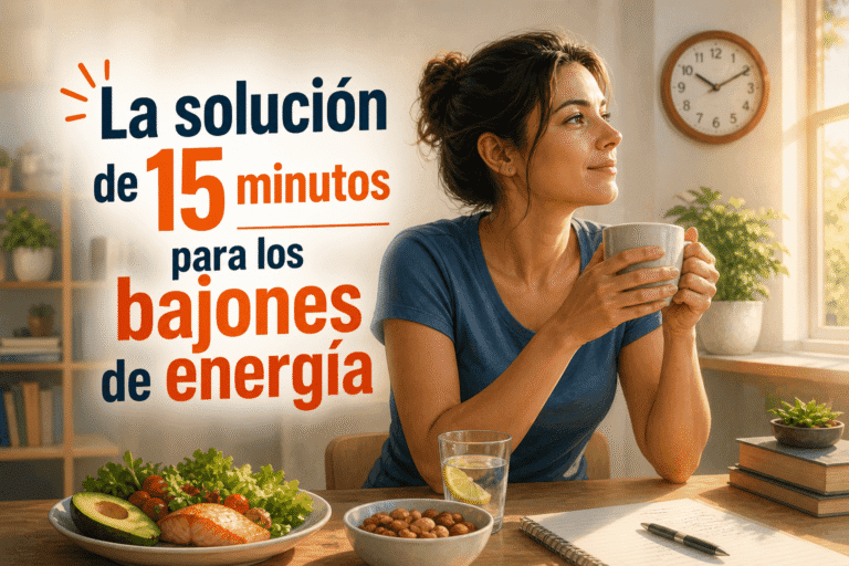 La solución de 15 minutos para los bajones de energía